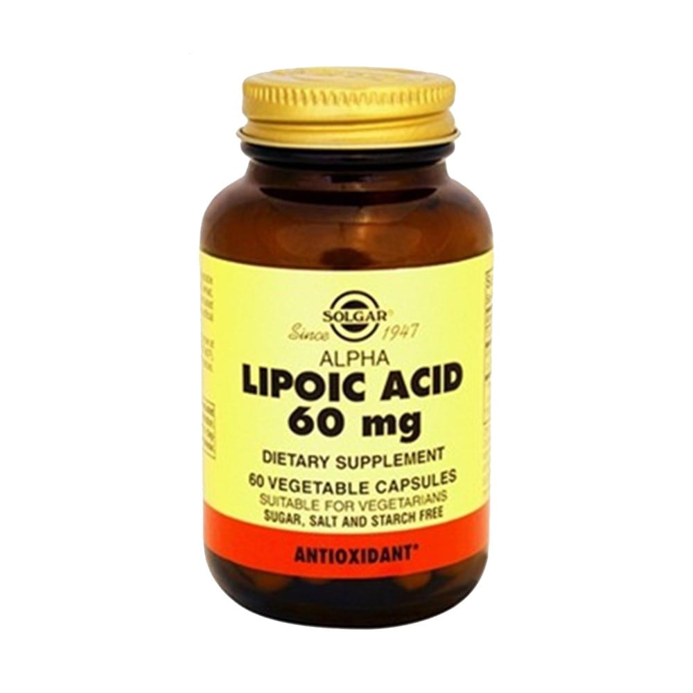Solgar Alpha Lipoic Acid 60 mg 60 Kapsül