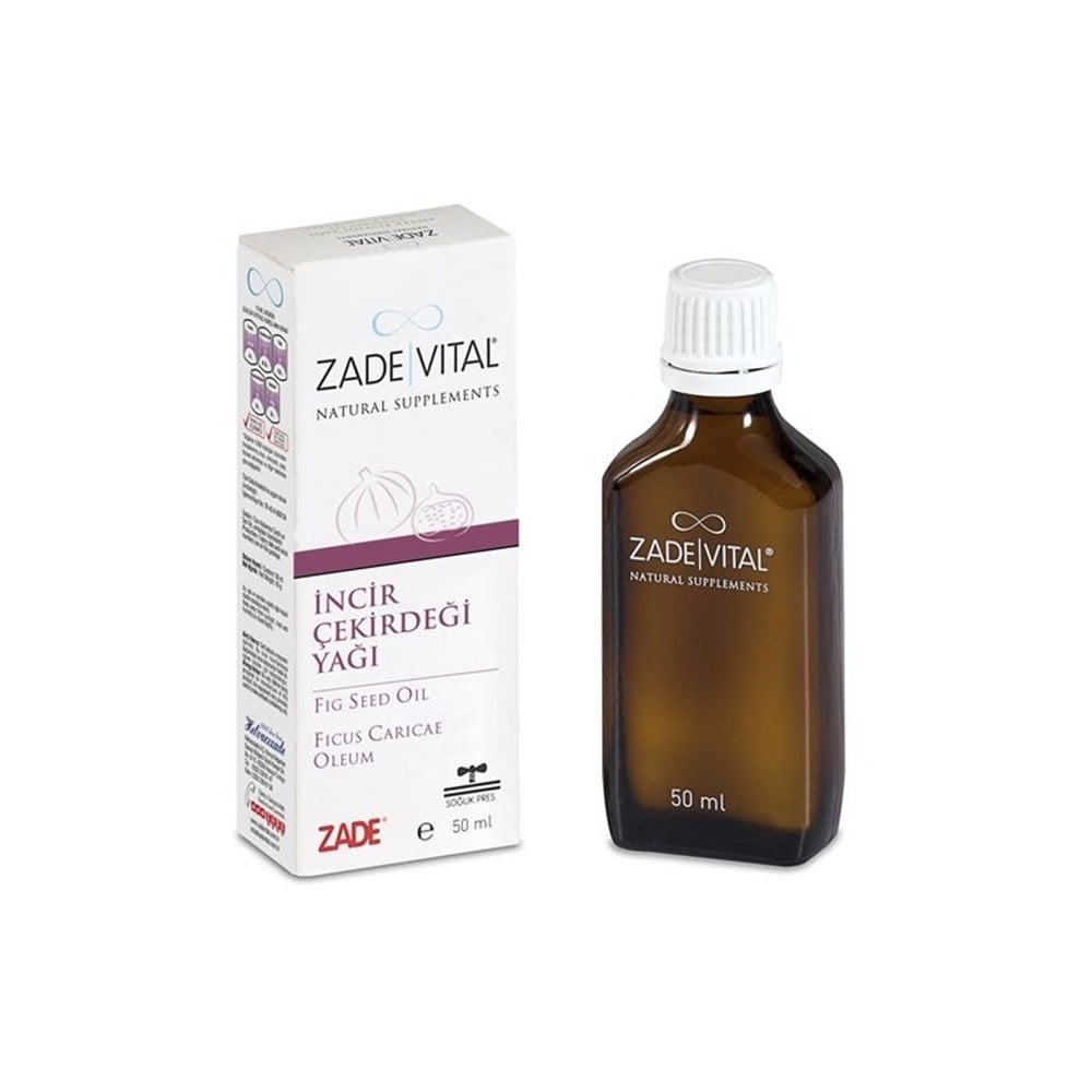Zade Vital İncir Çekirdeği Yağı 50 ml