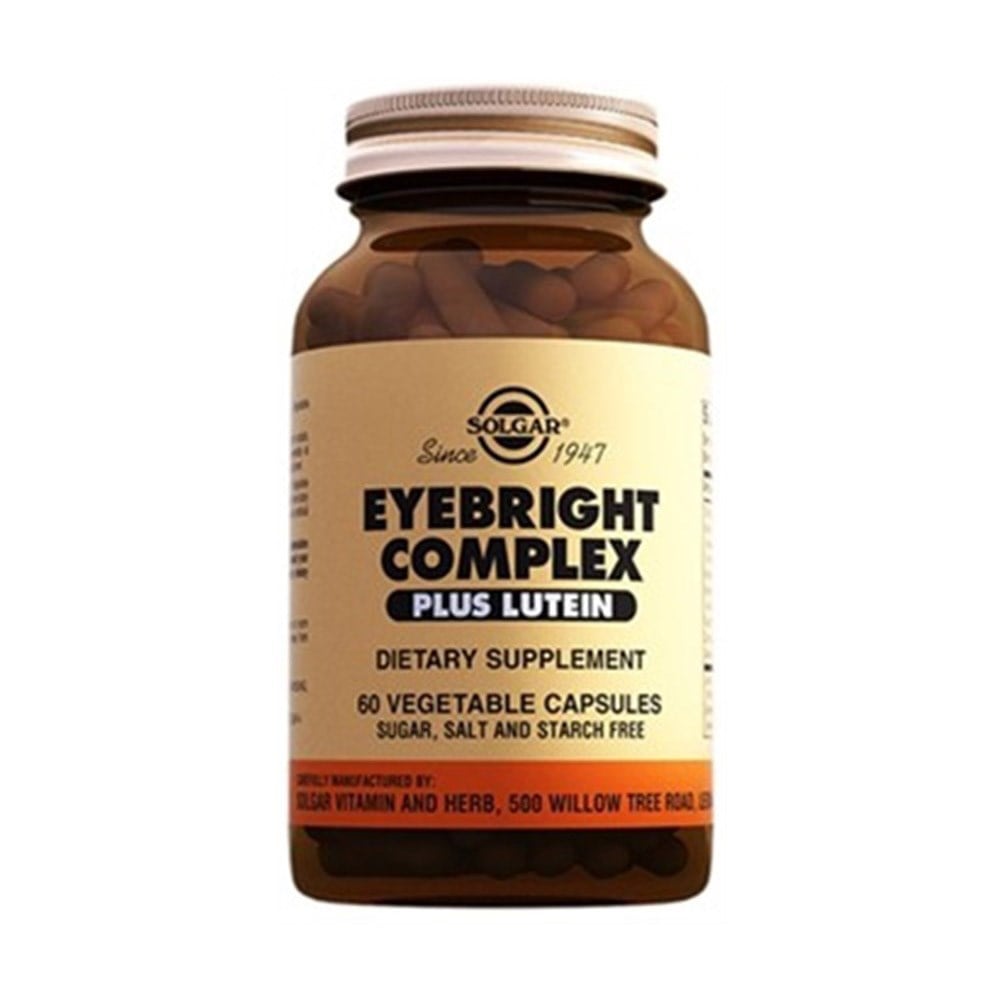 Solgar Eyebright Complex Plus Lutein 60 Kapsül