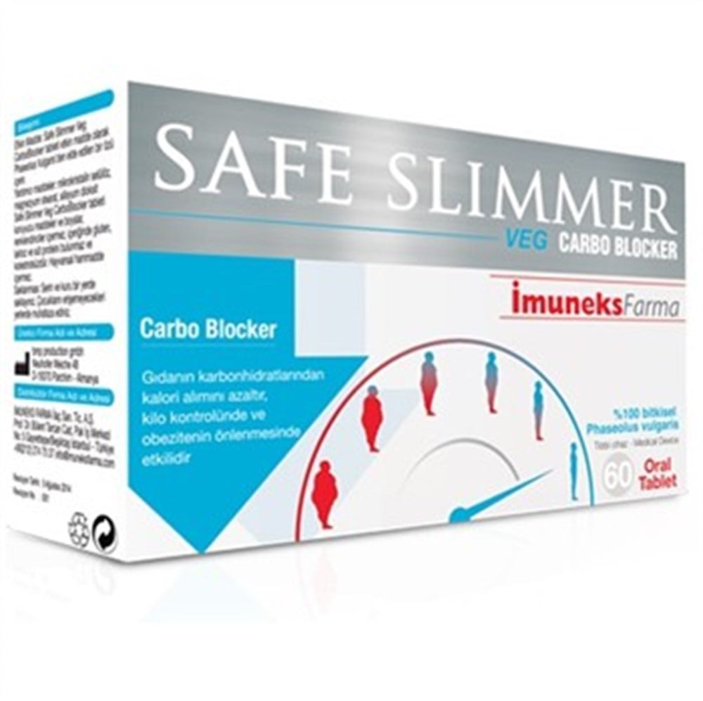 Safe Slimmer Veg Carbo Blocker 60 Oral Tablet