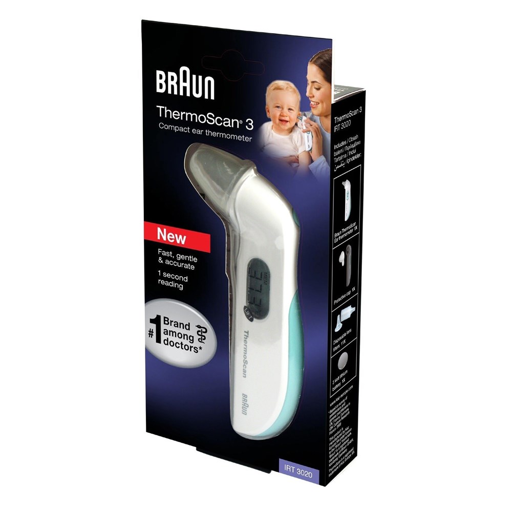 Braun ThermoScan 3 Kulaktan Ateş Ölçer