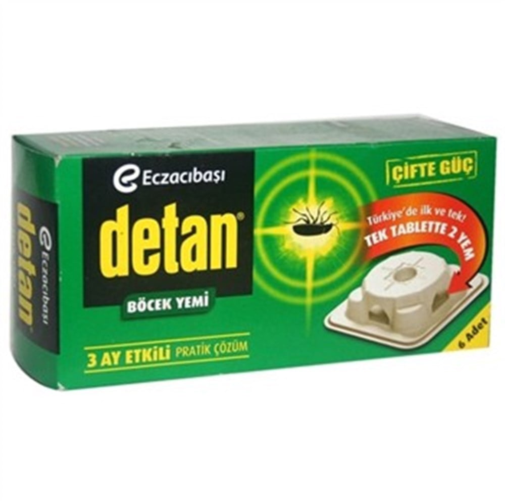 Detan Böcek Yemi 6 Adet