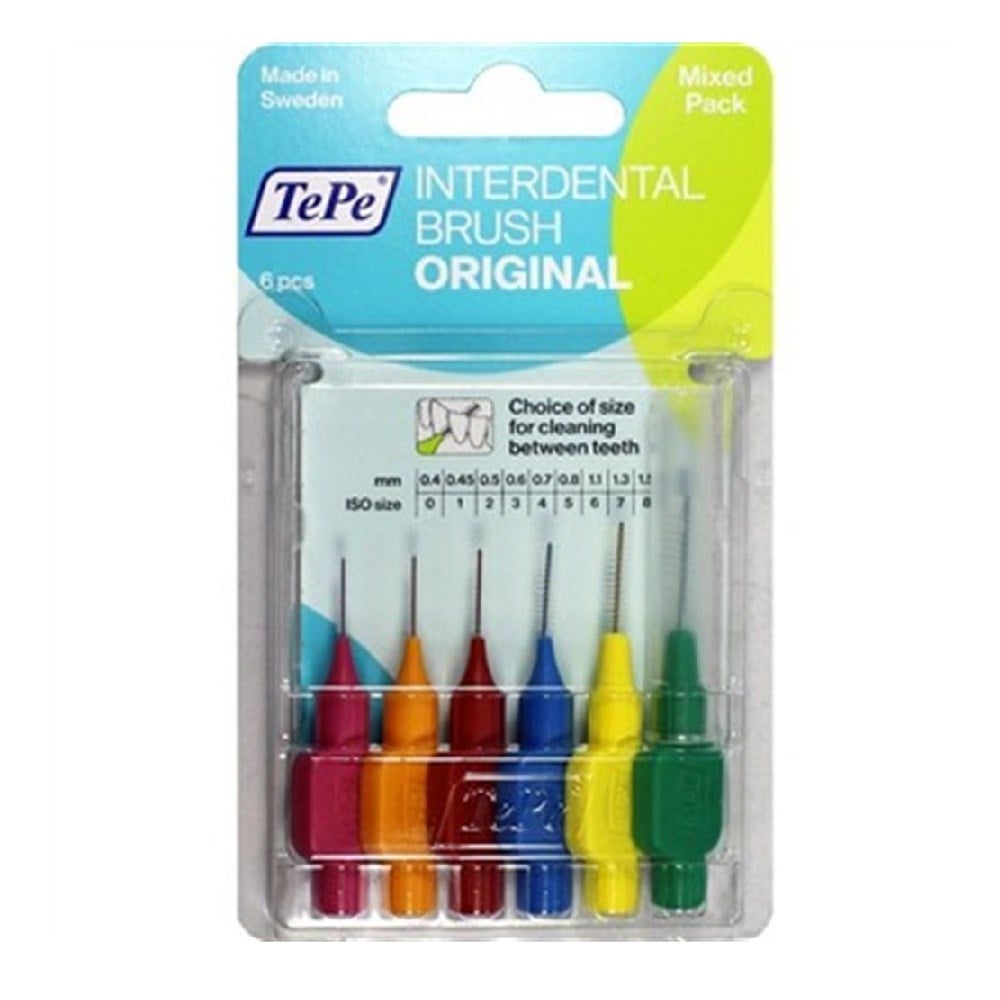 TePe Orjinal Arayüz Fırçası Karma Paket 6'lı