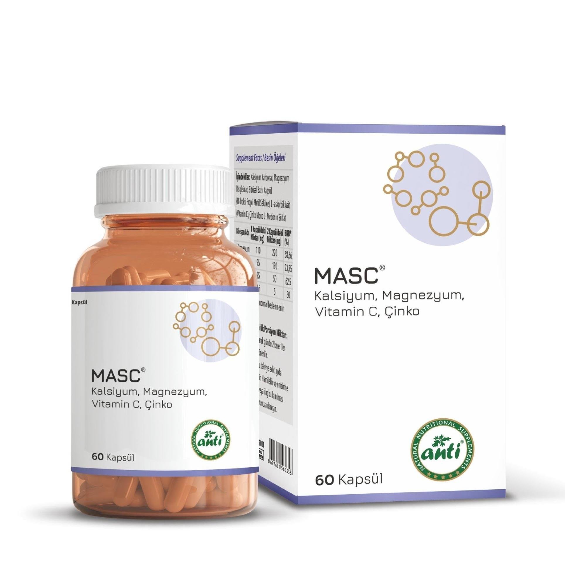 Anti Masc 60 Kapsül