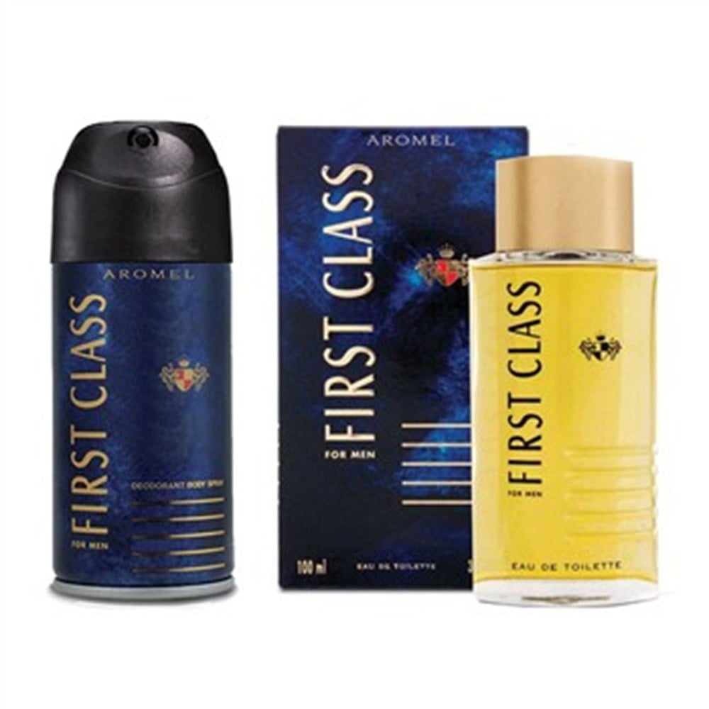 FIRST CLASS Aromel EDT - Deodorant Seti / ERKEK