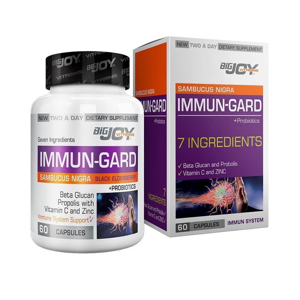 Bigjoy Vitamins Immun Gard 60 Kapsül