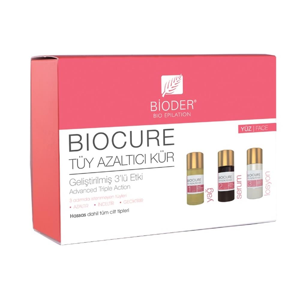 Bioder Biocure Yüz Bölgesi Tüy Azaltıcı Kür