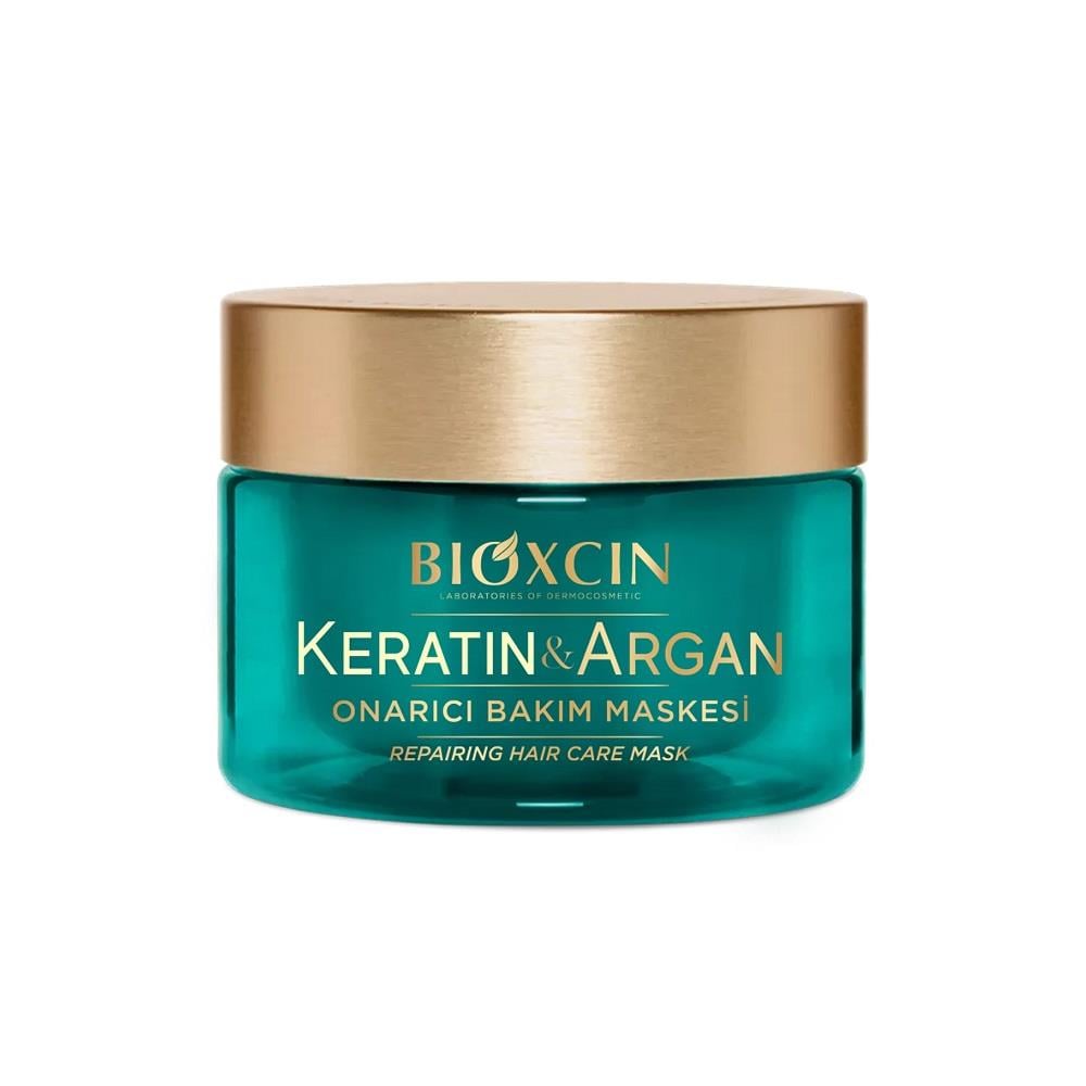 Bioxcin Keratin & Argan Onarıcı Saç Bakım Maskesi 225 ml
