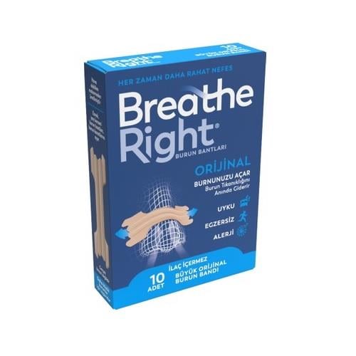 Breathe Right Burun Bandı Büyük Boy10 Adet