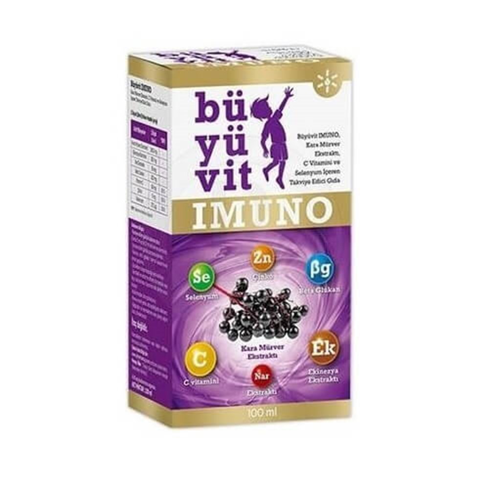 Büyüvit İmuno Kara Mürver Ekstraktı 100 ml