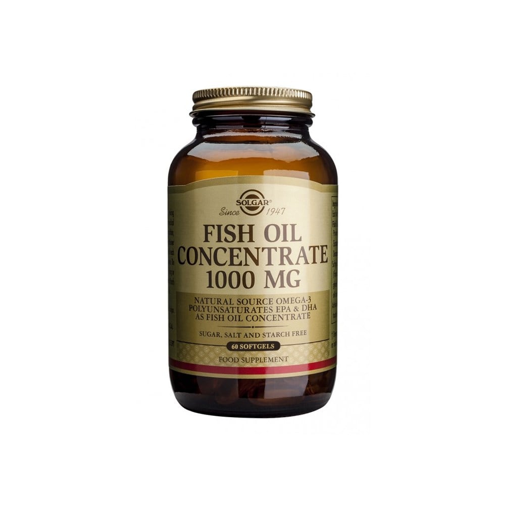 Solgar Fish Oil 1000mg 60 Kapsül