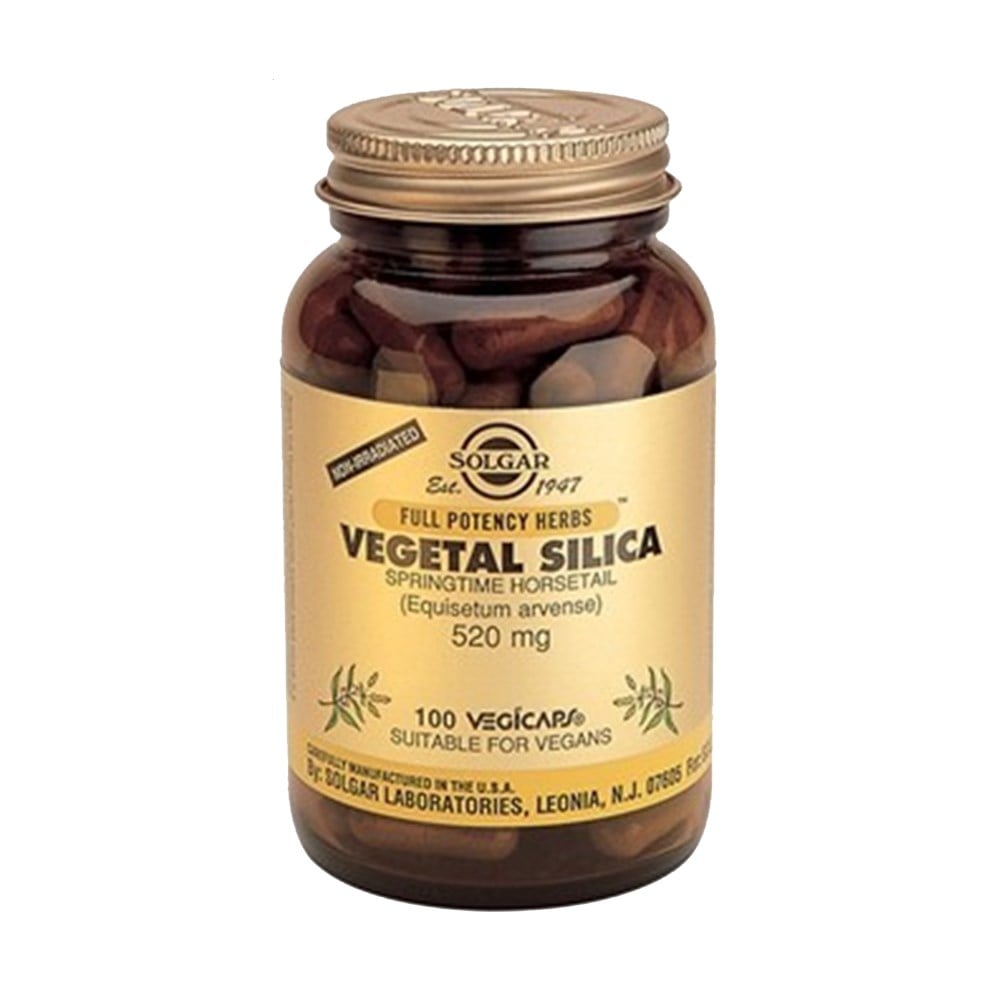 Solgar Vegetal Silica 520 mg 100 Kapsül