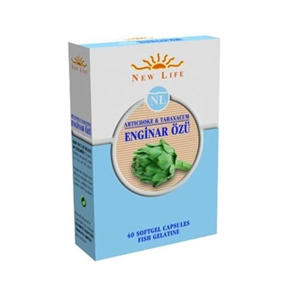 New Life Enginar Özü 40 Kapsül
