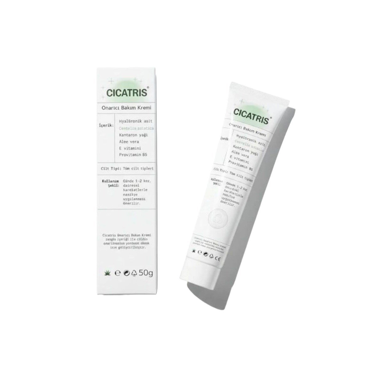 Cicatris Onarıcı Bakım Kremi 50 g