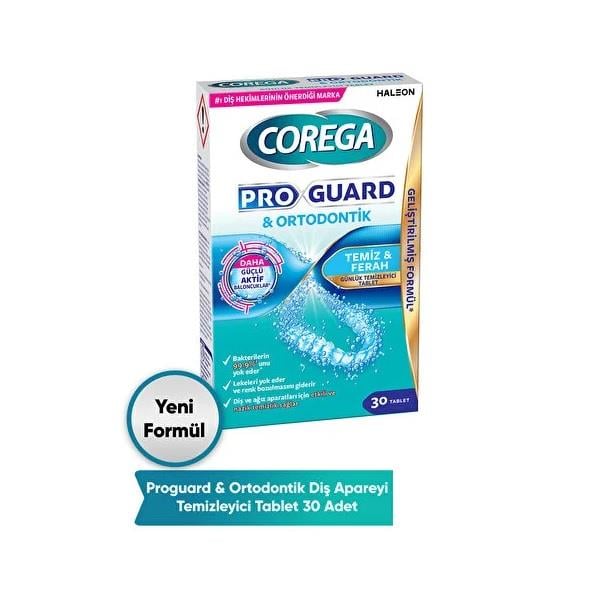 Corega Proguard & Retainer Protez Temizleyici Tablet