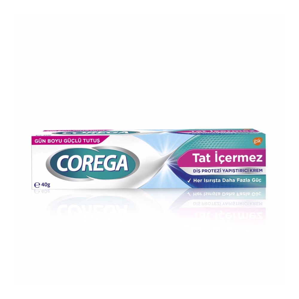 Corega Super Tat İçermez Diş Protezi Yapıştırıcı Krem 40 g