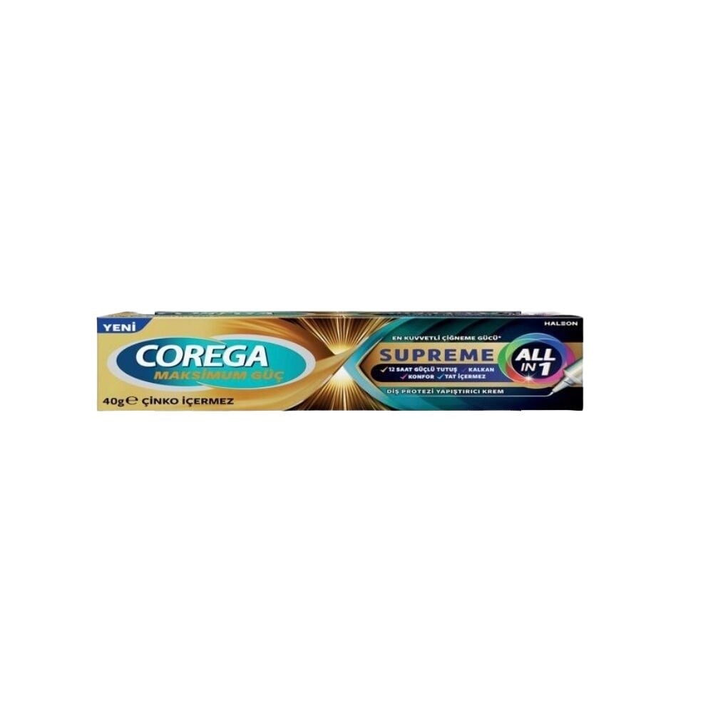 Corega Supreme Diş Protezi Yapıştırıcı Krem 40 g
