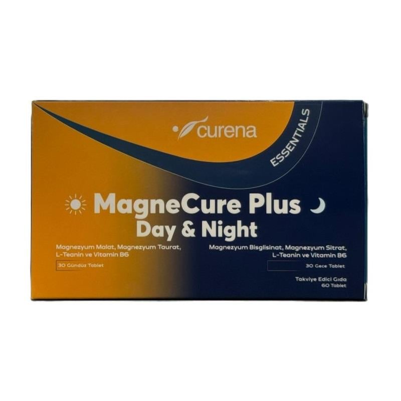 Curena Essentials MagneCure Plus Day & Night Magnezyum 60 Tablet
