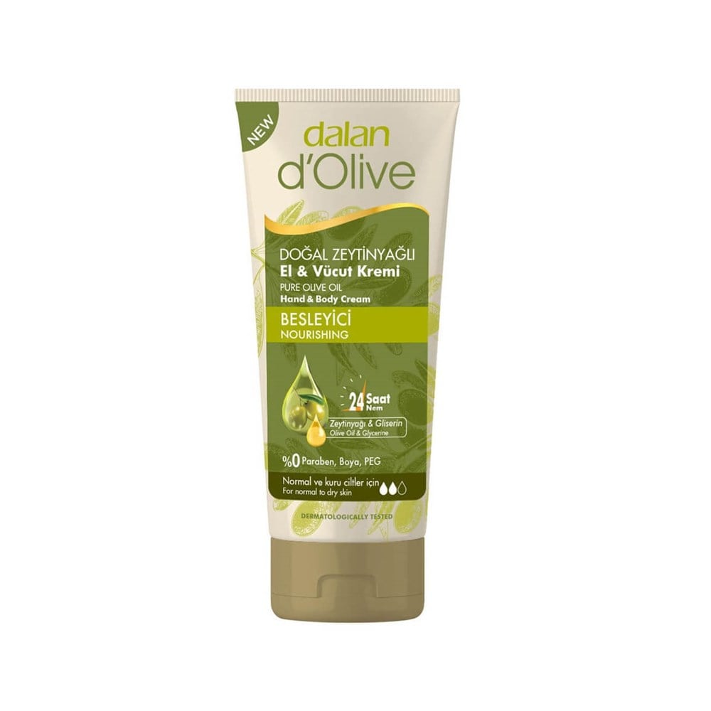 Dalan d'Olive Zeytinyağlı El - Vücut Kremi 250ml
