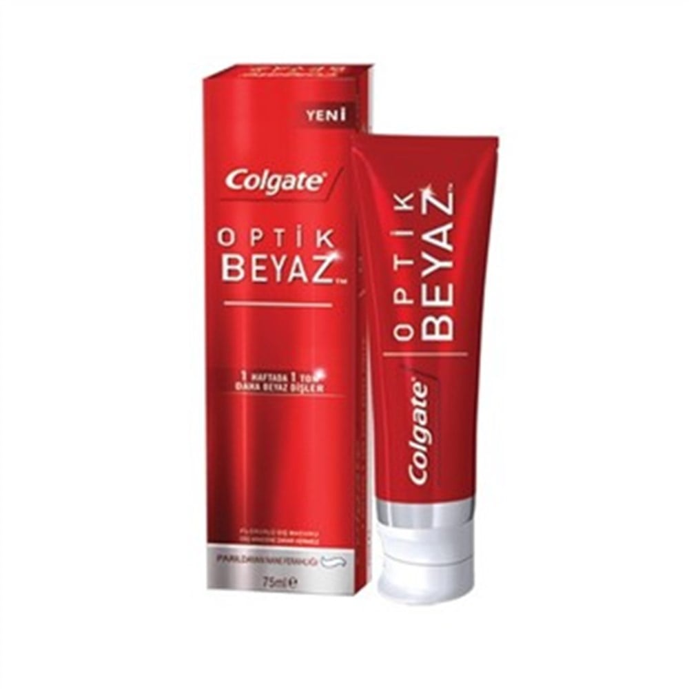 Colgate Optik Beyaz 75ml (2 Adet)