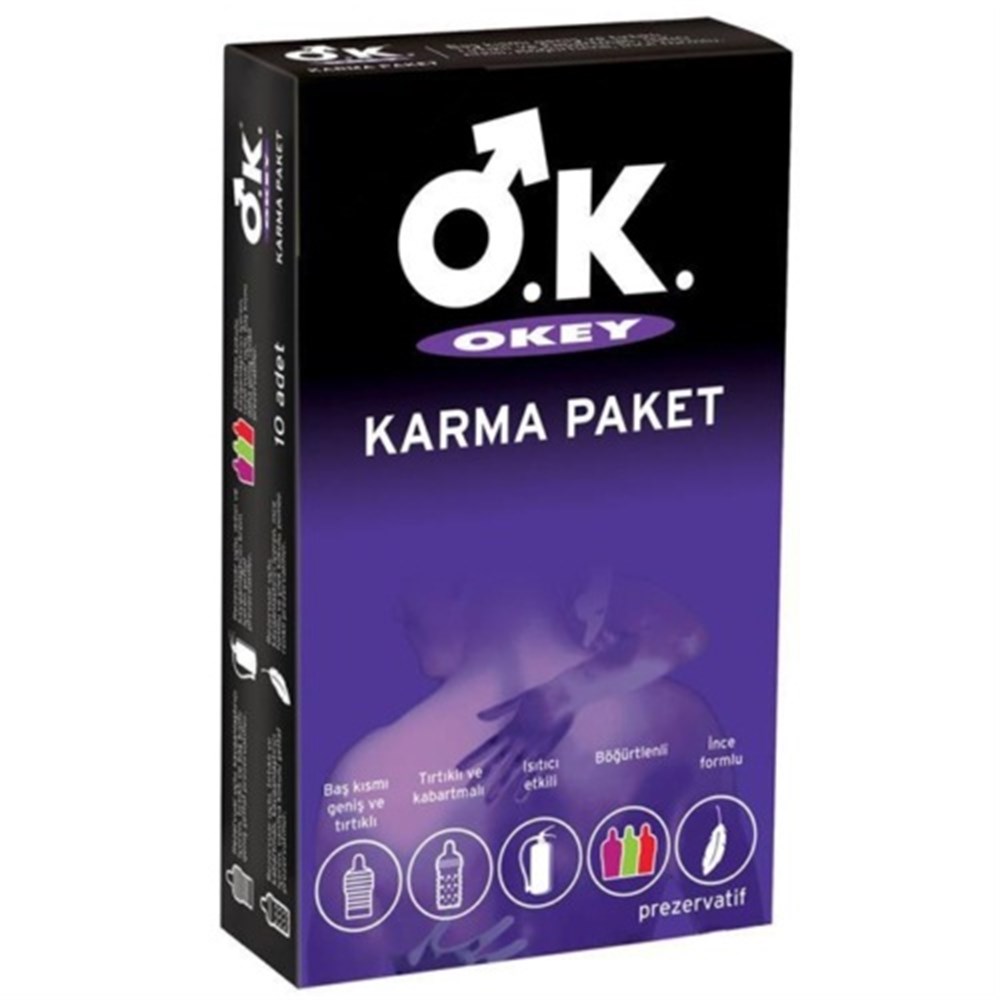 Prezervatif Okey Karma Paket