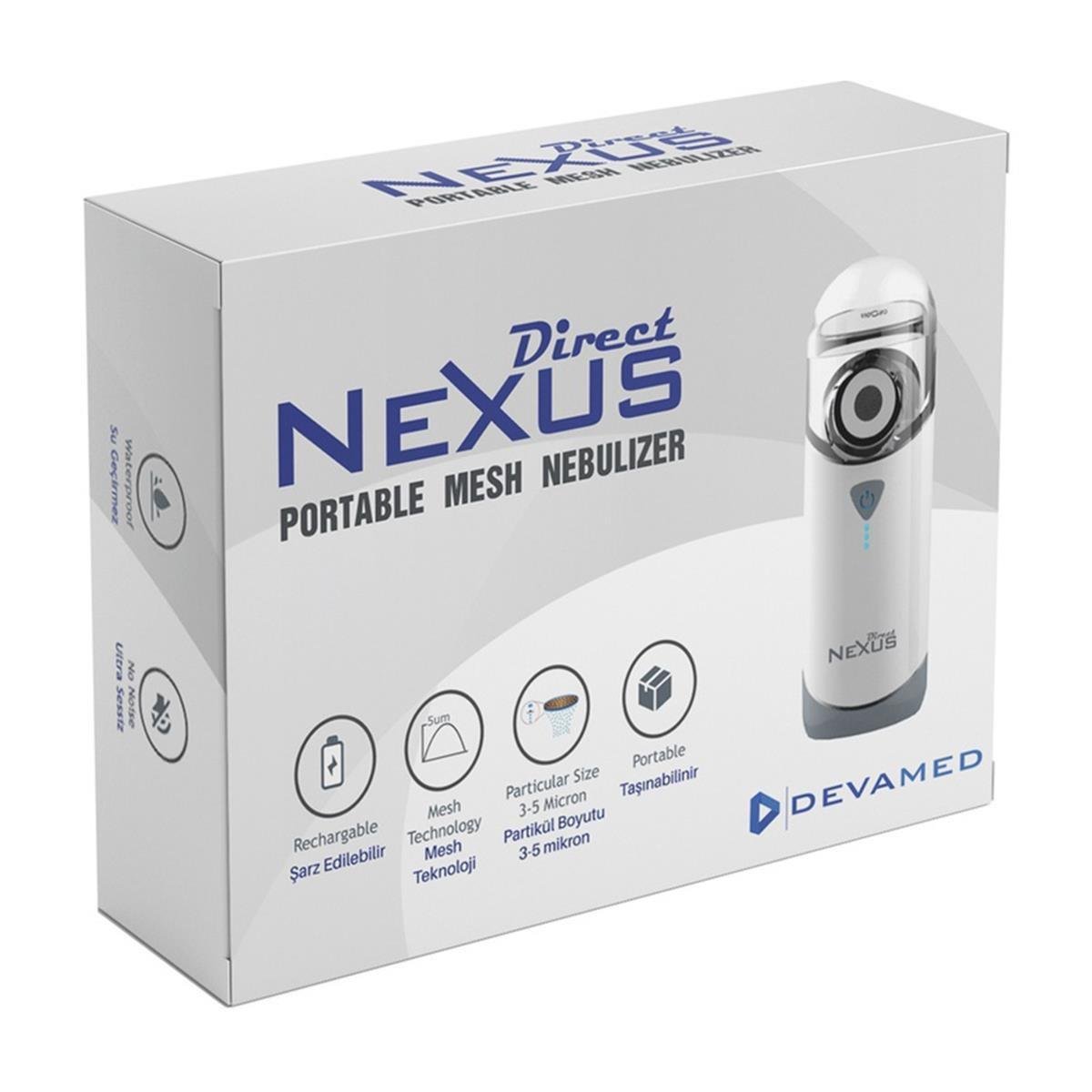 Direct Nexus Portable Mesh Nebulizatör