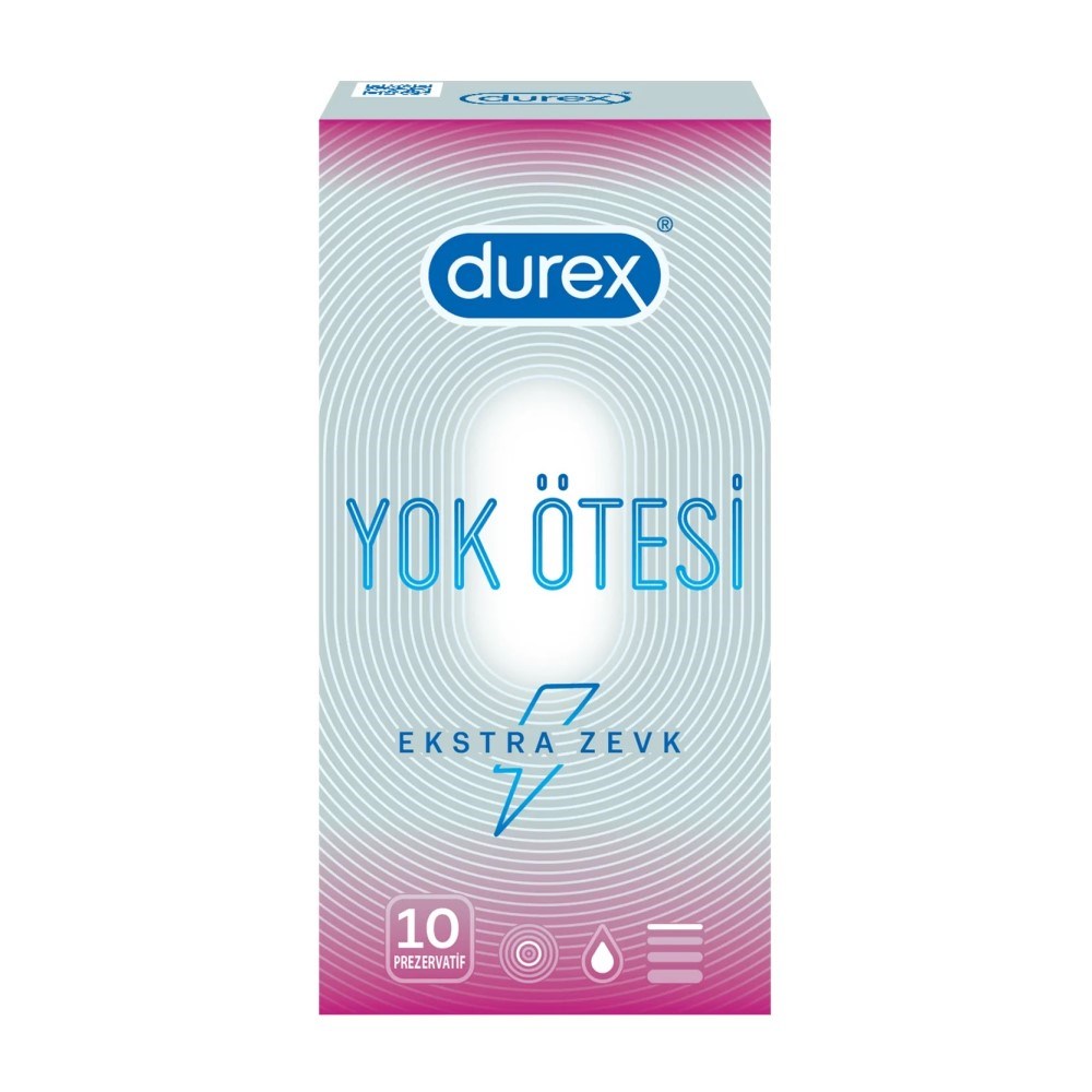 Durex Prezervatif Yok Ötesi Ekstra Zevk 10'lu