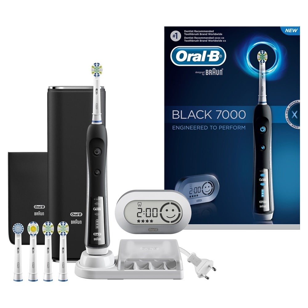 Oral-B BLACK PRO 7000 Şarj Edilebilir Diş Fırçası