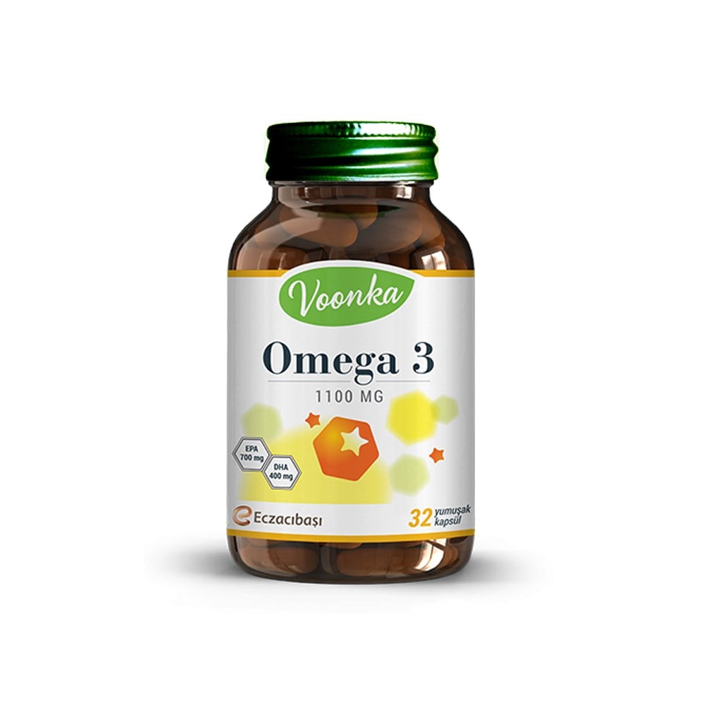 Voonka Omega 3 1100 mg 32 Kapsül