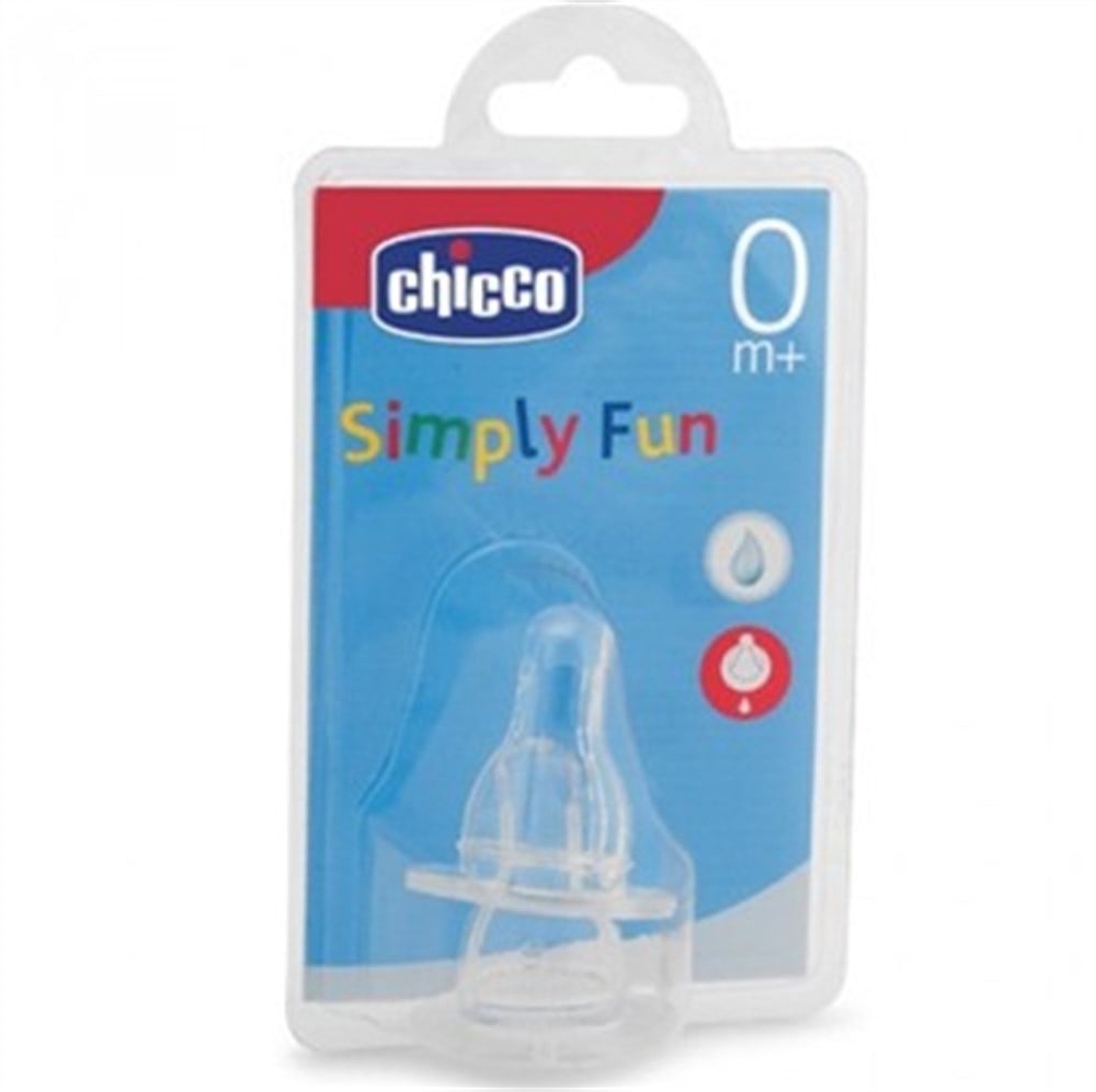 Chicco Simply Fun 0m+ Silikon Biberon Emziği