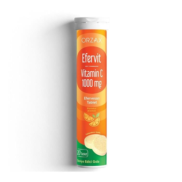 Efervit Vitamin-C 1000 mg 20 Efervesan Tablet