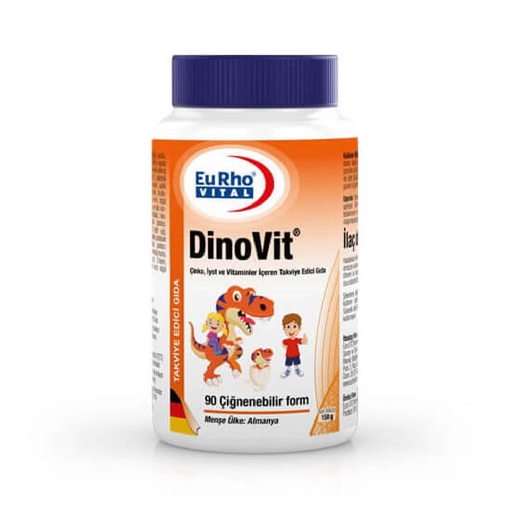 EuRho Vital DinoVit 90 Çiğnenebilir Form