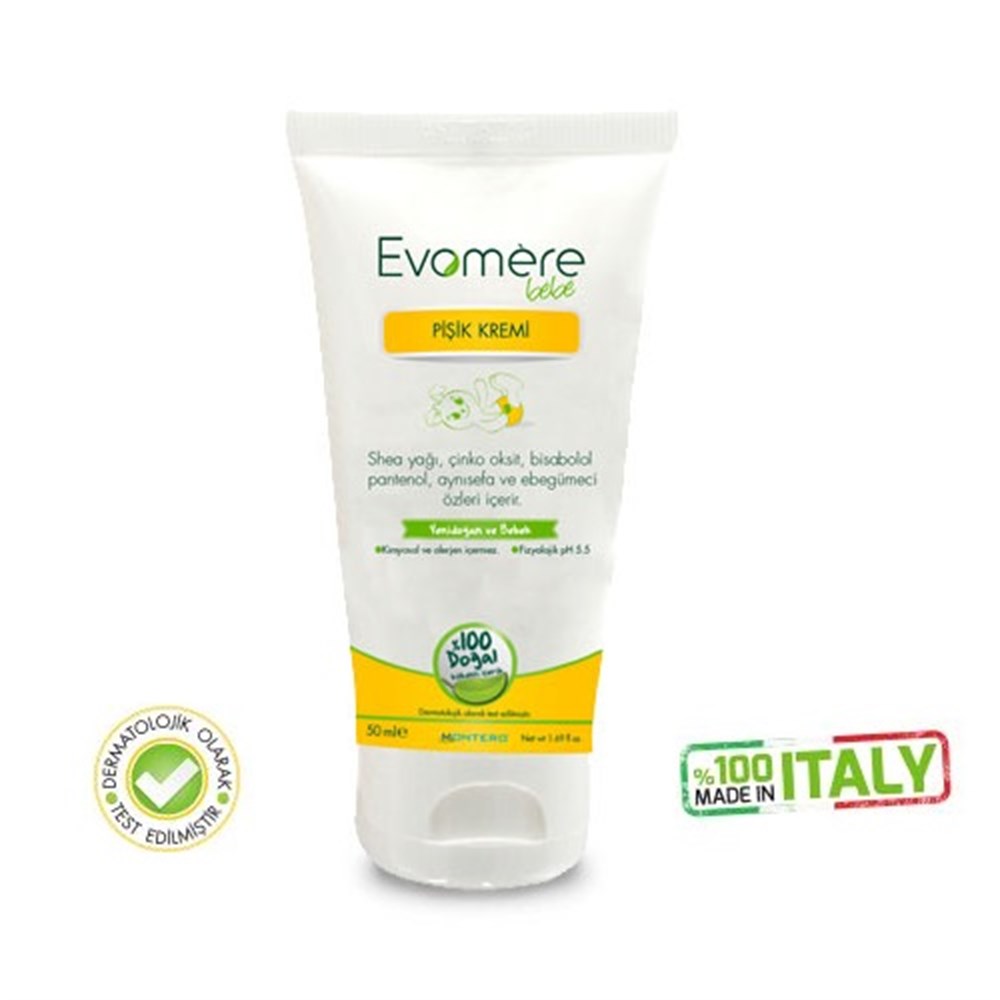 Evomere Bebe Pişik Kremi 50 ml