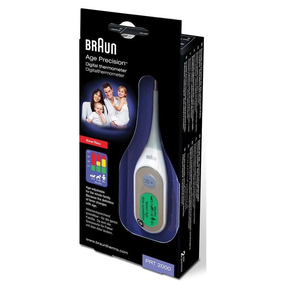 Braun PRT 2000 Esnek Uçlu Dijital Ateş Ölçer