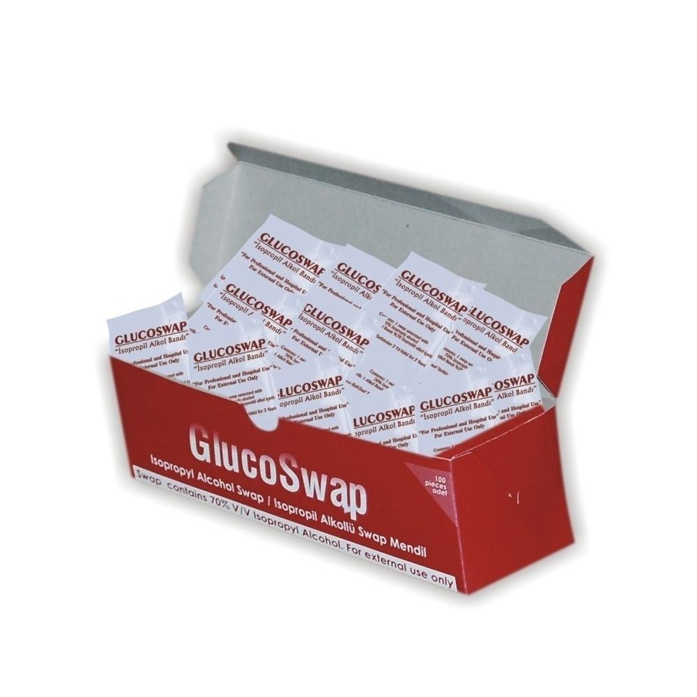 GlucoSwap Parmak Dezenfektanı 80'li Paket