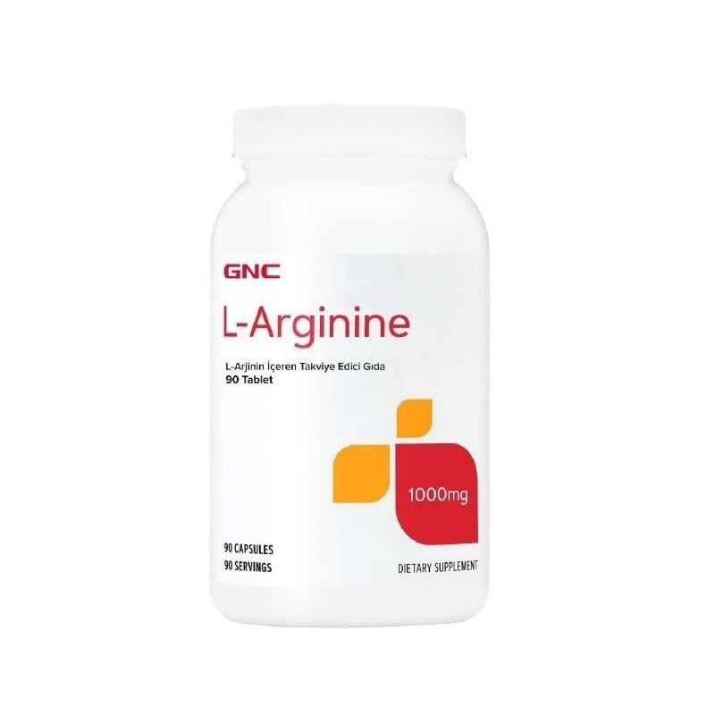 GNC L-Arginine 1000 mg 90 Tablet