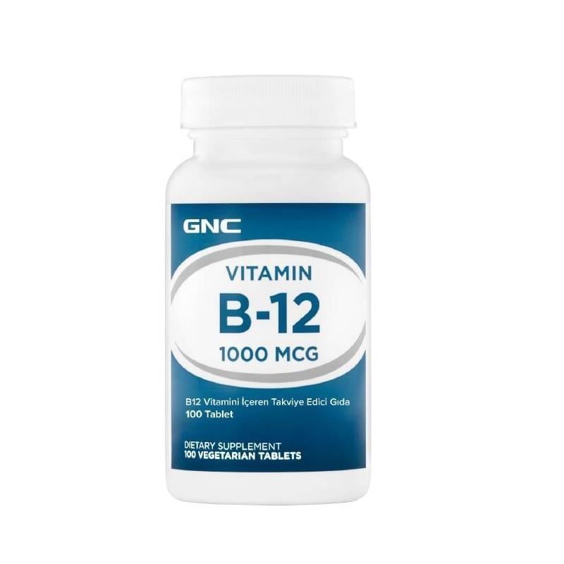 GNC Vitamin B12 1000 mcg 100 Tablet