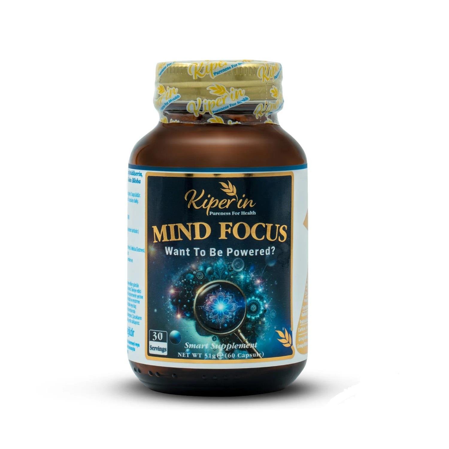 Kiperin Mind Focus 60 Kapsül