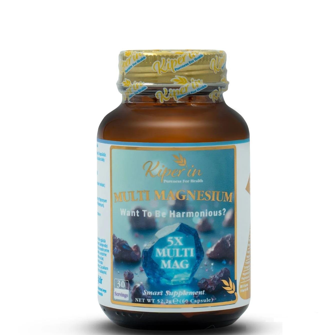 Kiperin Multi Magnezyum 5x 60 Kapsül
