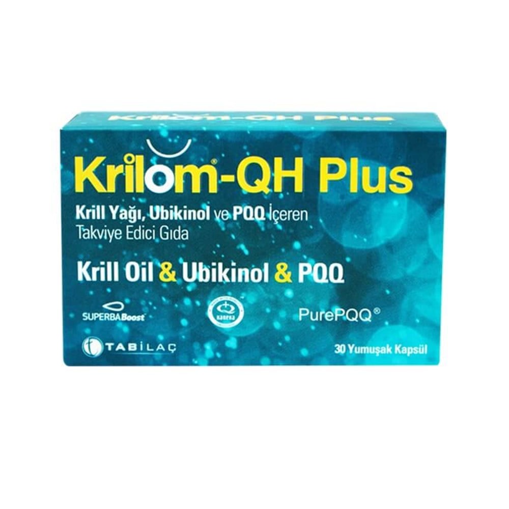 Krilom QH Plus 30 Yumuşak Kapsül