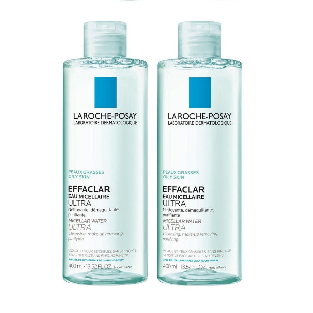 La Roche Posay Effaclar Yağlı Ciltler İçin Misel Su Ultra 2x400 ml