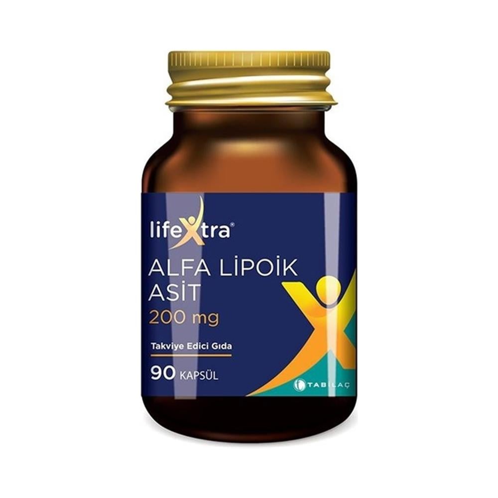 LifeXtra Alfa Lipoik Asit 200 mg 90 Kapsül