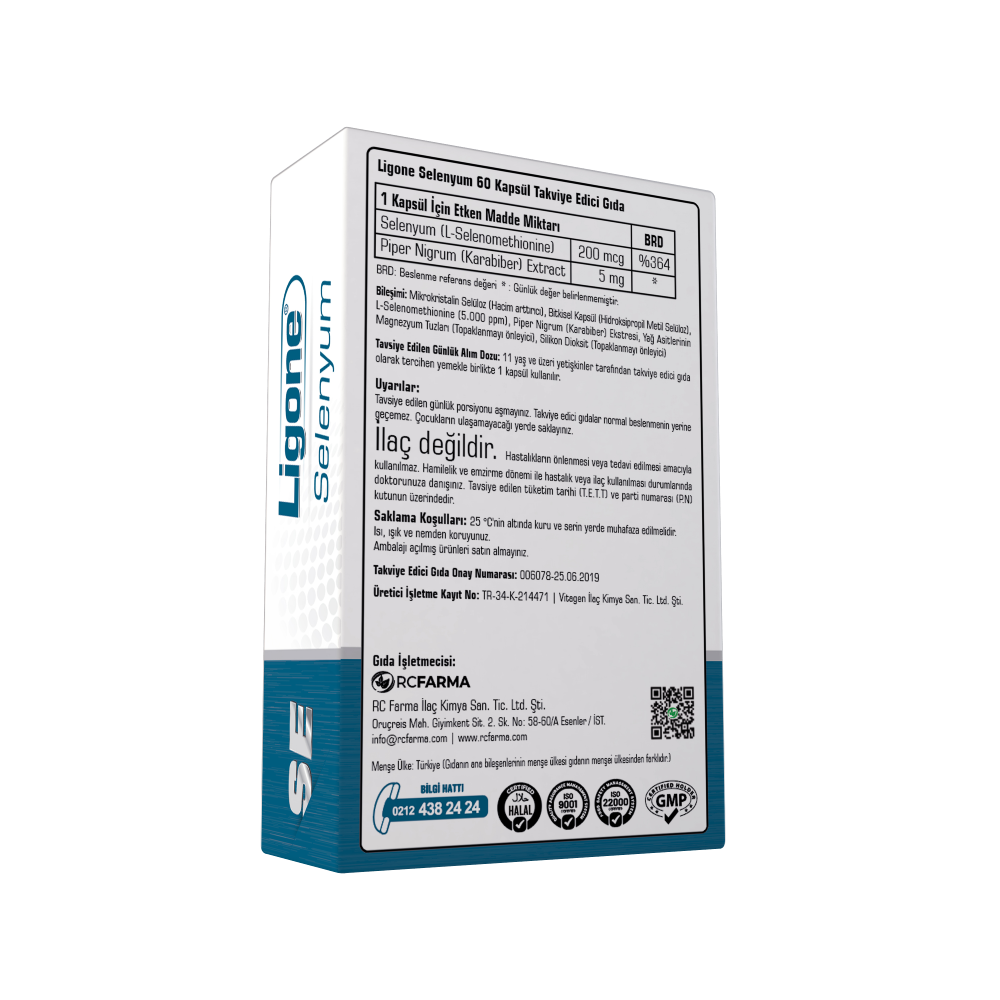 Ligone Selenyum 60 Kapsül