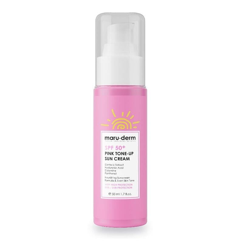 Maruderm SPF 50+ Pembe Ton Eşitleyici Güneş Kremi 50 ml