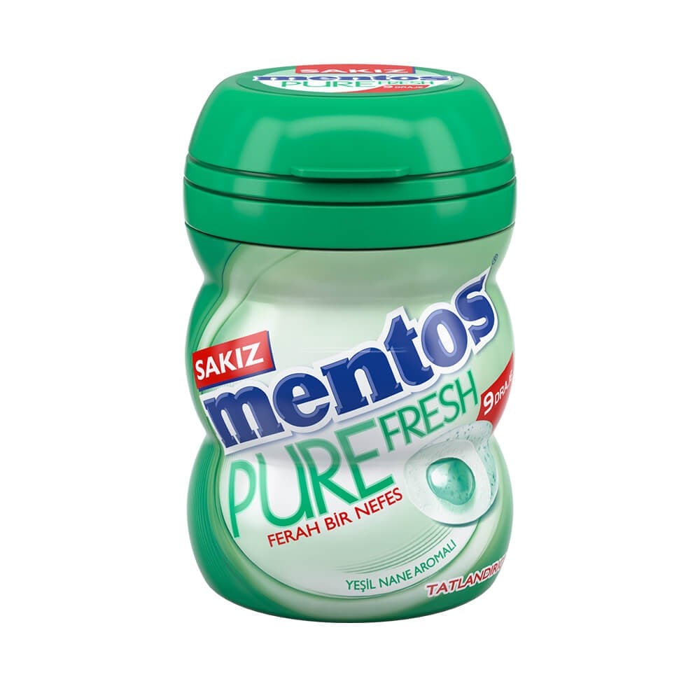 Mentos Yeşil Nane Aromalı Sakız
