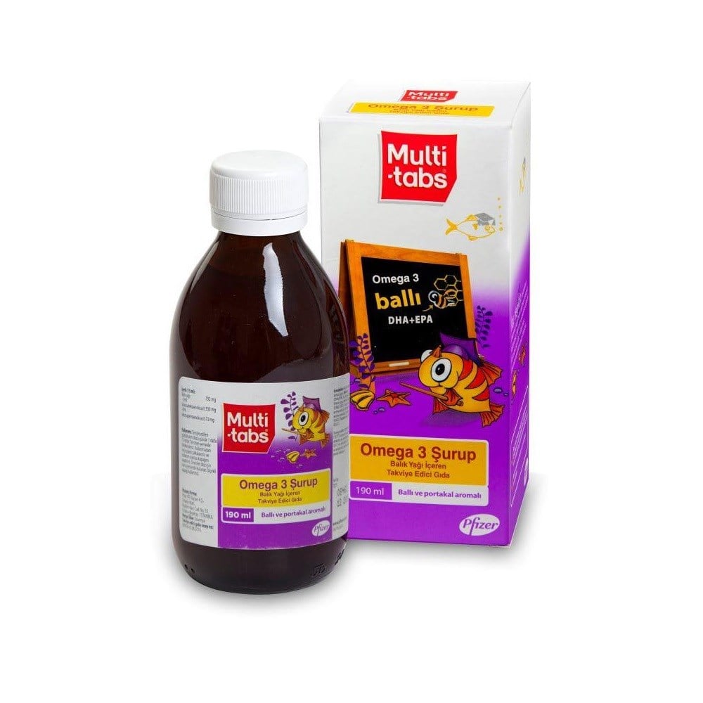 Multi-tabs Omega 3 Şurup 190 ml