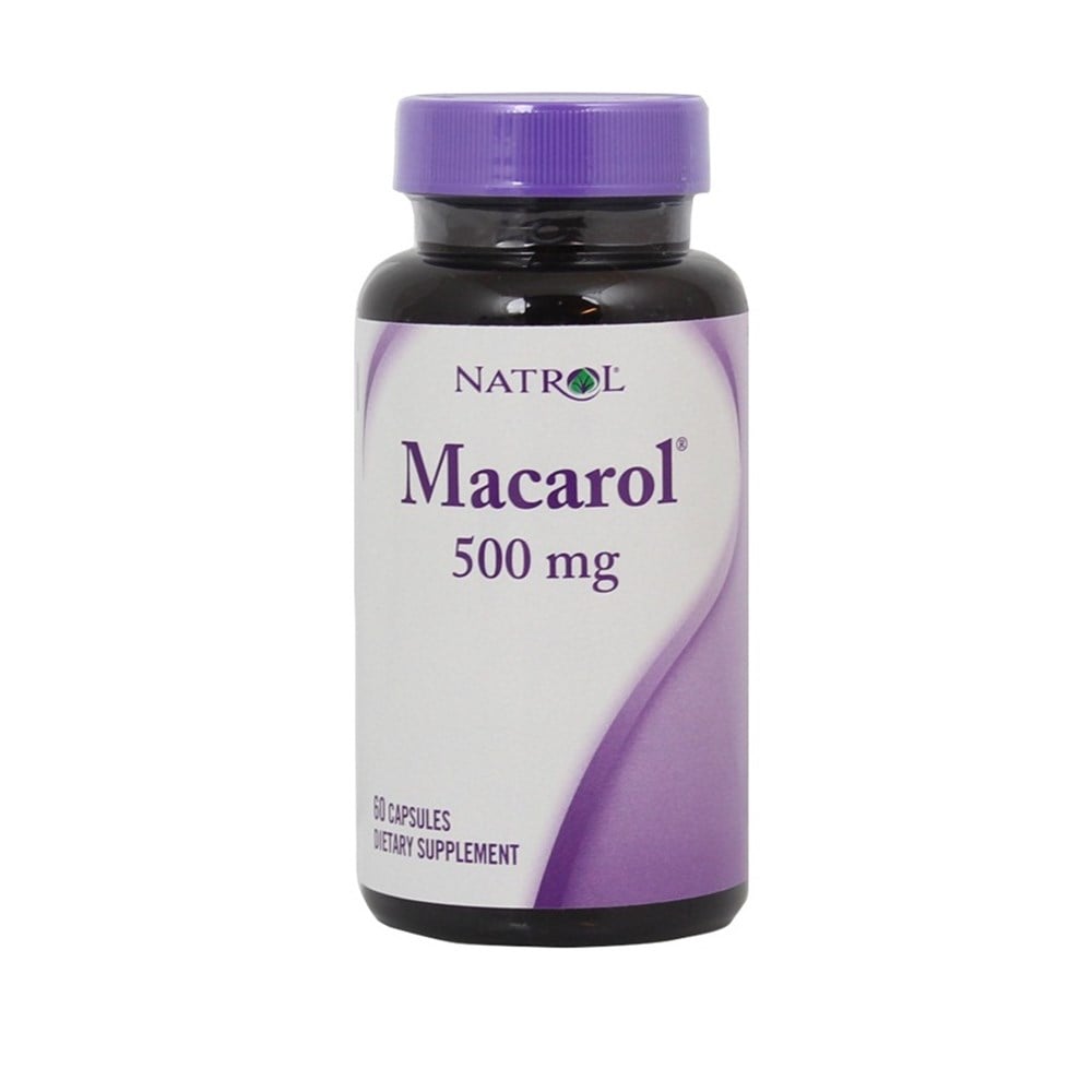 Natrol Macarol 500 mg 60 Kapsül