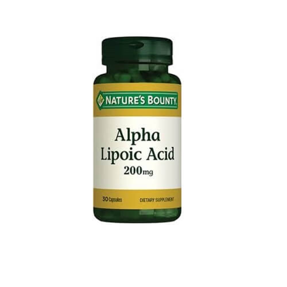 Nature's Bounty Alpha Lipoic Acid 200 mg 30 Kapsül