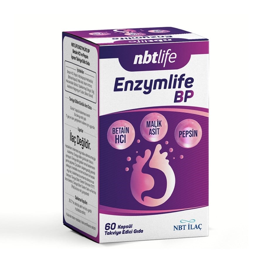 NBTLife Enzymlife 60 Kapsül