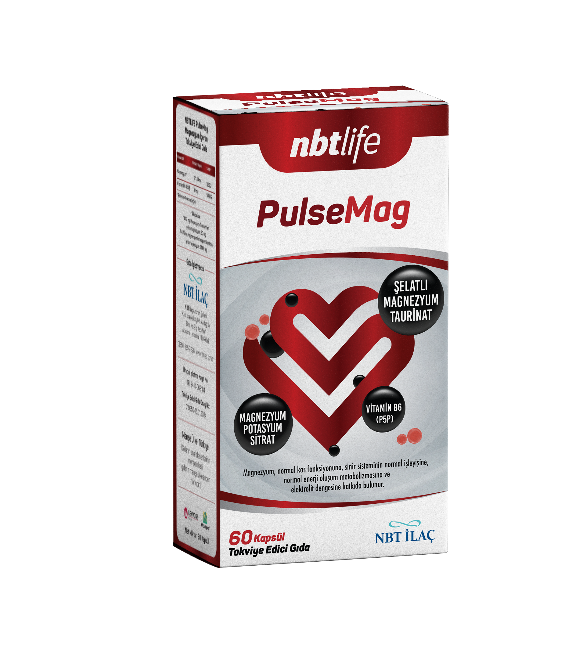 NBTLife PulseMag 60 Kapsül